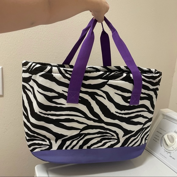 ZEBRA INSULATED FOOD COOLER BAG - Picture 13 of 16